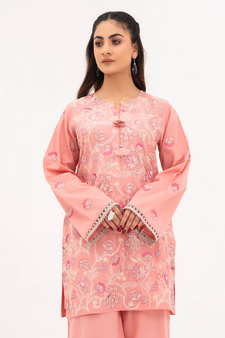 Pink Embroidered Ready to Wear - SH0095