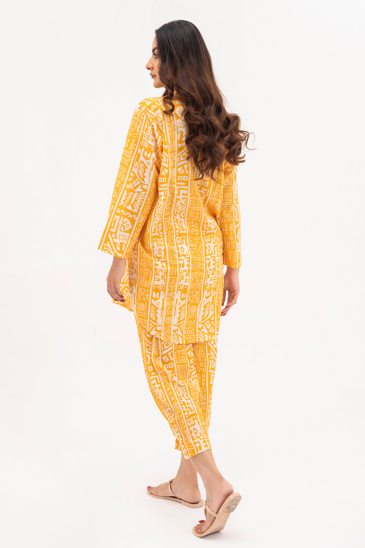 Mustard Lawn Ready to Wear - SH0266