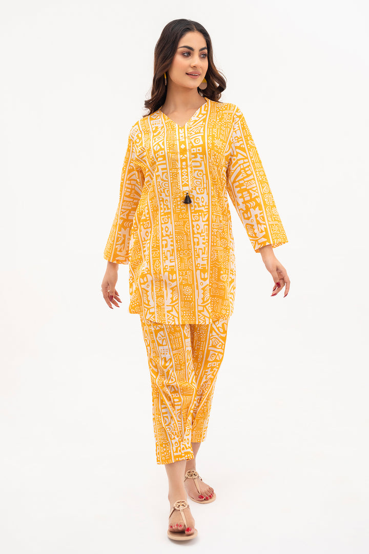 Mustard Lawn Ready to Wear - SH0266