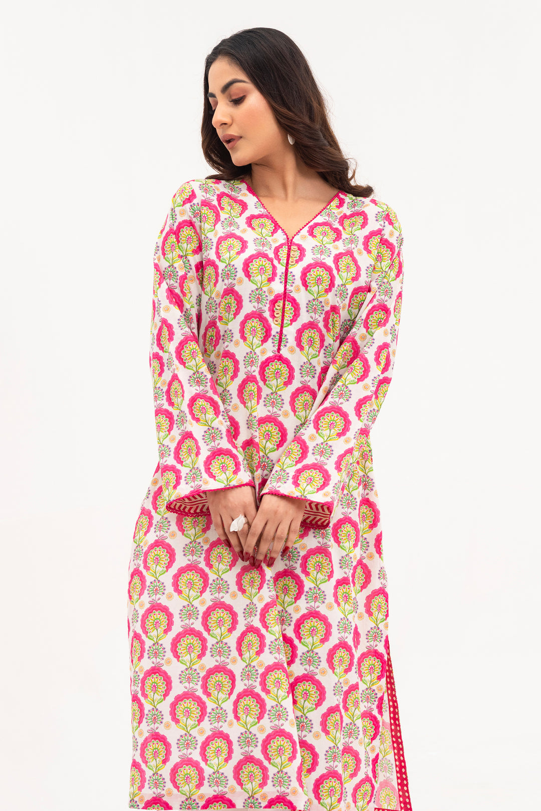 Pink Printed Ready to Wear - SH0006