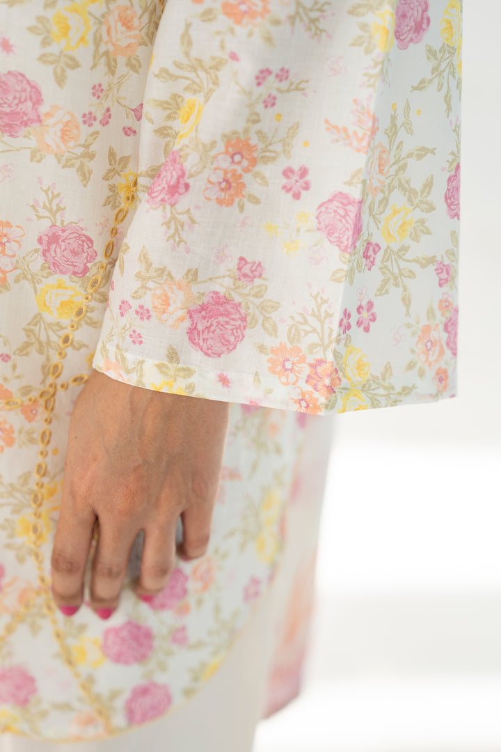 Skin Lawn Chikankari Suit 3PC Suit